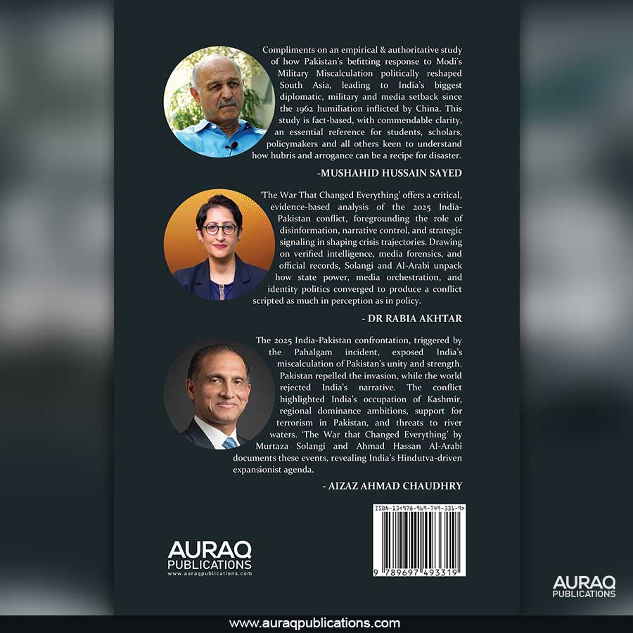 The War that Changed Everything - Back Cover - Auraq Publications